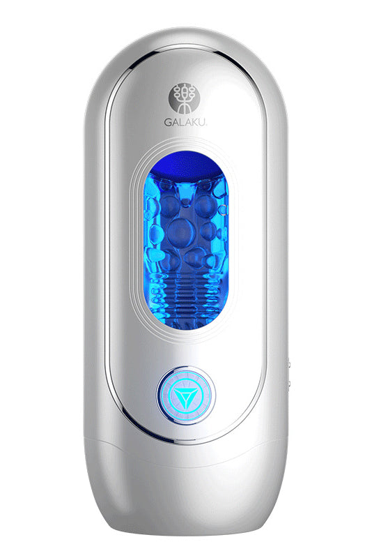 Masturbator automat cu vibratii si conectivitate Bluetooth, argintiu T Masturbator automat cu vibratii si conectivitate Bluetooth, argintiu T
