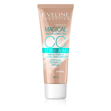 Fond de ten Eveline CC Cream Magical Colour Correction 51 Natural 30 ml