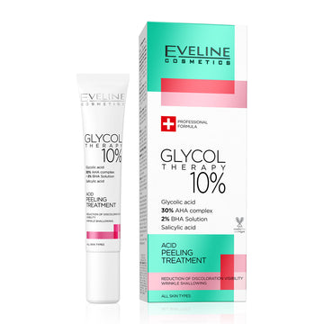 Peeling facial cu acid 10% Eveline Glycol Therapy 20 ml