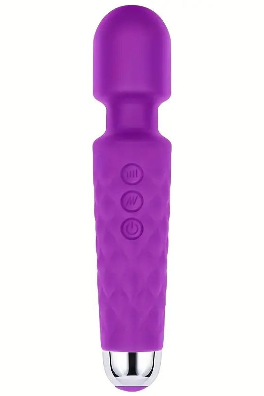 Vibrator pentru femei sau cupluri tip Magic Wand cu baterii si multiple moduri de vibrare pentru stimularea G-Spot TOY286-11