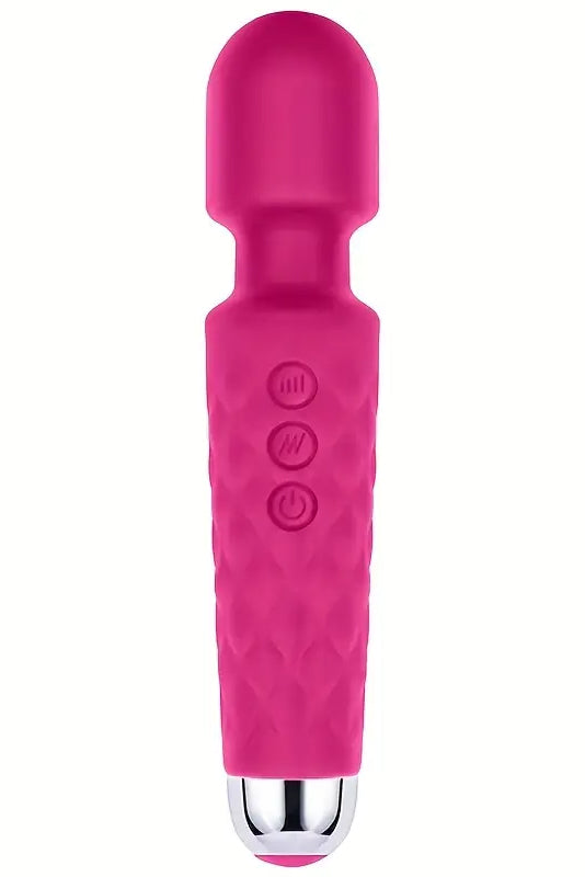 Vibrator pentru femei sau cupluri tip Magic Wand cu baterii si multiple moduri de vibrare pentru stimularea G-Spot TOY286-55