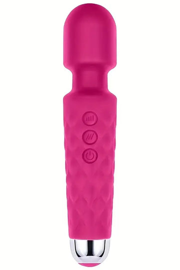 Vibrator pentru femei sau cupluri tip Magic Wand cu baterii si multiple moduri de vibrare pentru stimularea G-Spot TOY286-55