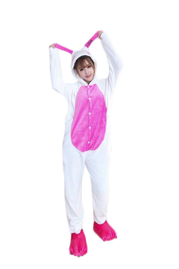 Pijama intreaga kigurumi cu model Love Bunny PJM46-25