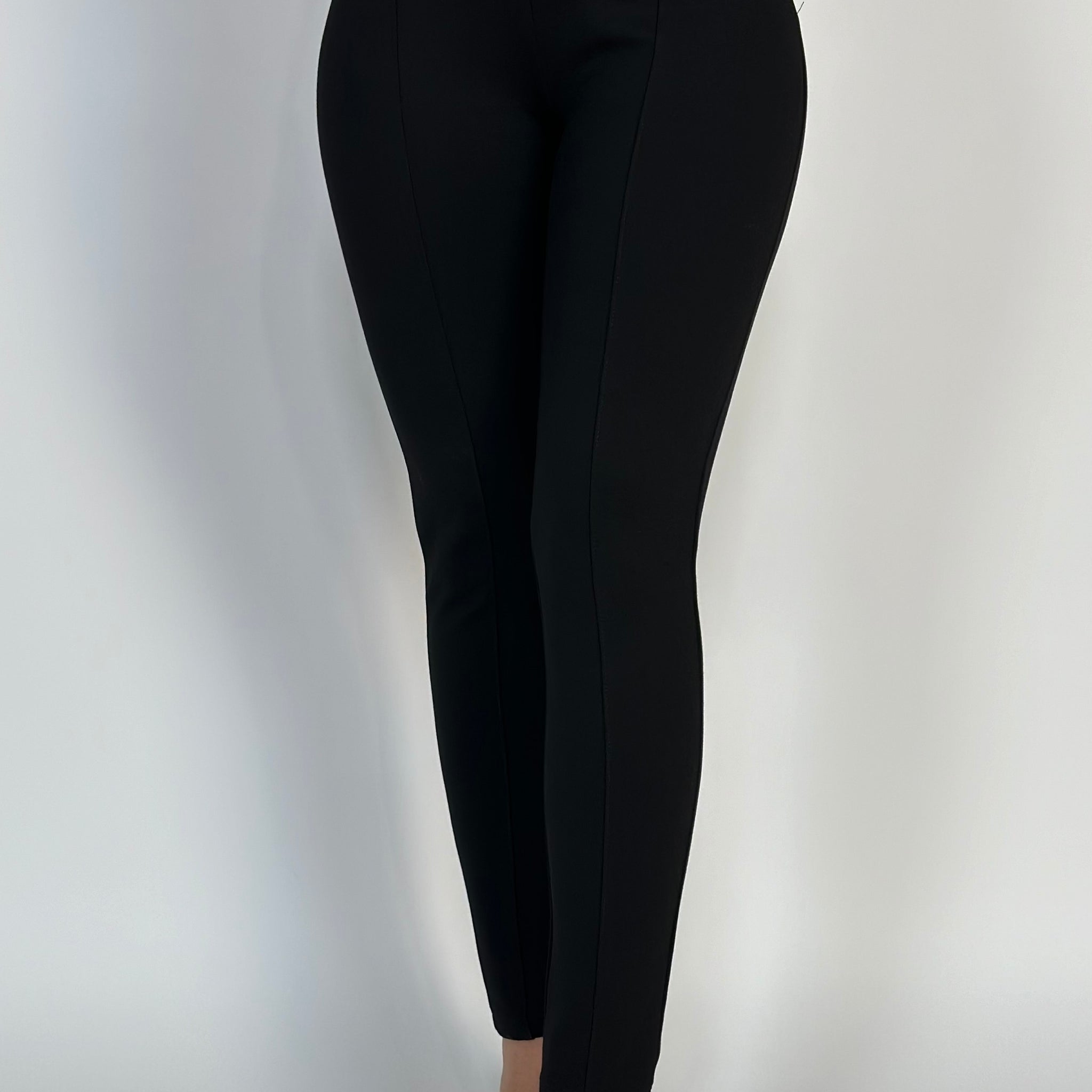 Pantaloni fashion model skinny cu talie inalta Y663-1