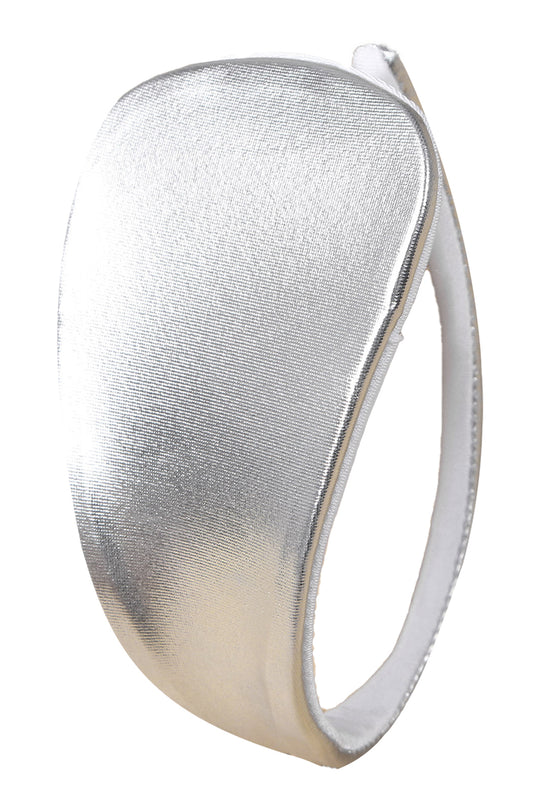 Chilot invizibil C-String argintiu din material elastic, fara bretele laterale, Argintiu,  GS1360-6