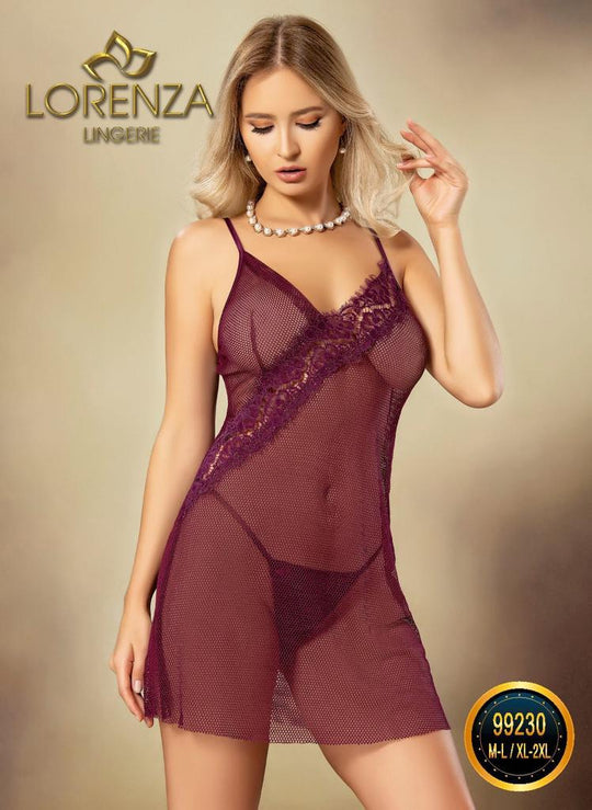 Desu sexy din plasa fina semitransparenta LRZ40-81