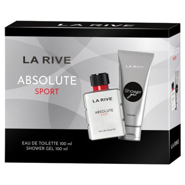 Set cadou La Rive Absolute Sport cu apa de toaleta si gel de dus SETBEA134