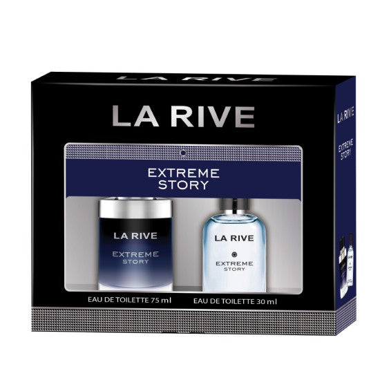 Set cadou La Rive Extreme Story cu apa de toaleta 75 ml si 30 ml SETBEA139