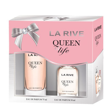 Set cadou La Rive Queen of Life cu apa de parfum 75 ml si 30 ml SETBEA143