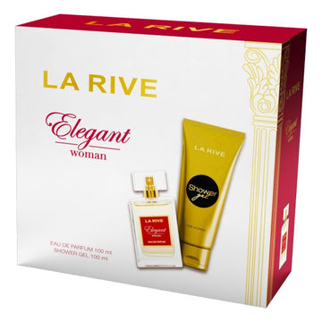 Set cadou La Rive Elegant Woman cu apa de parfum si gel de dus SETBEA148