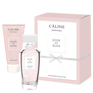 Set cadou cu apa de parfum si crema de maini Caline Jour En Rose SETBEA150