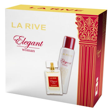 Set cadou La Rive Elegant Woman cu apa de parfum si deodorant SETBEA152