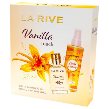 Set cadou La Rive Vanilla Touch cu apa de parfum si body hair mist SETBEA153