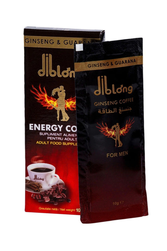 DIBLONG GINSENG COFFEE – Cafea Afrodisiacă Premium pentru Bărbați, cu Ginseng și Guarana, 10 g, SPL11 SPL11-00