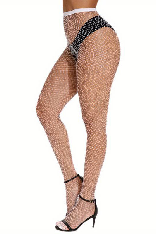 Dress tip ciorapi din plasa supraelastica cu ochiuri medii STK314-2