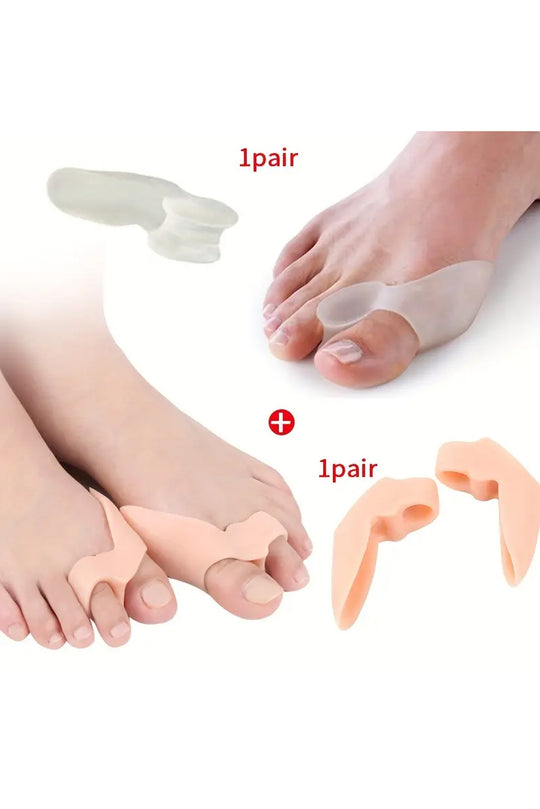 TOY299-100 Set 2 perechi de separatore pentru degetul mare de la picior