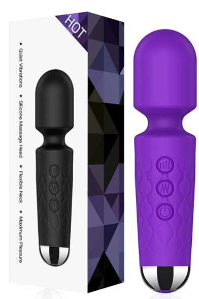 Vibrator reincarcabil pentru clitoris cu multiple intesitati si moduri de vibratii, mov TOY305-11