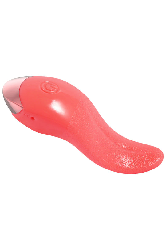 Vibrator tip limba pentru stimulare clitoridiana cu multiple moduri de vibrare, Rose, TOY324-52