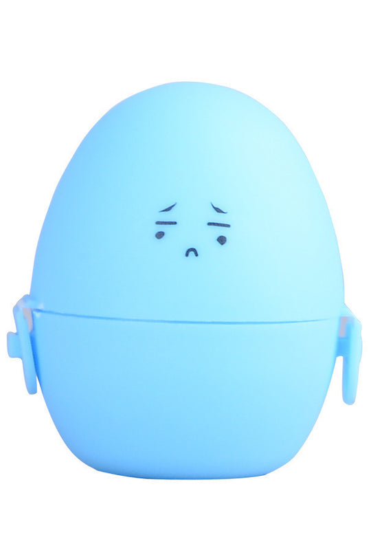 Masturbator pentru penis tip cupa super elastica cu striatii circulare pentru stimulare deosebita, SkyBlue TOY345-48