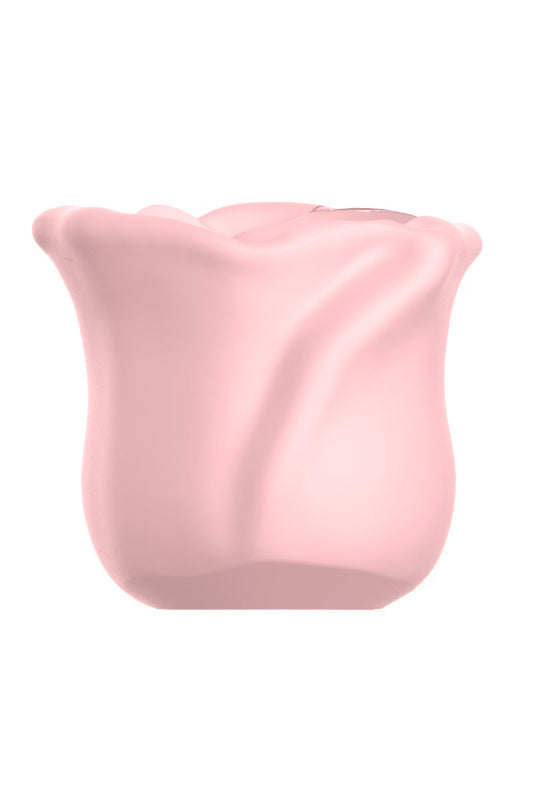 Accesoriu model trandafir pentru vibrator tip OU, stimulare clitoridiana, Roz TOY346A-5