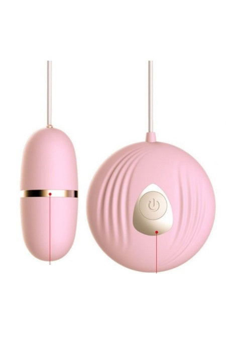 Vibrator tip Ou, pentru stimularea punctului G cu multiple moduri de vibrare, cu baterii AAA, Roz, TOY362-5
