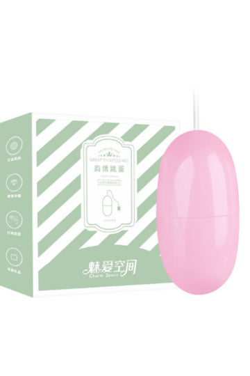 Vibrator tip OU cu alimentare pe cablu USB, Roz TOY370D-5