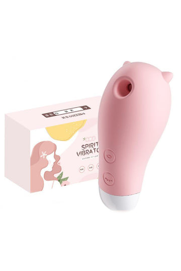 Vibrator clitoridian cu efect de suctiune/aspiratie si multiple moduri de vibratii TOY372-5