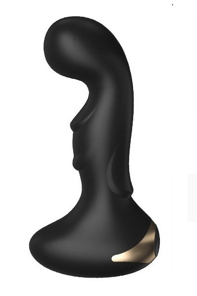 Vibrator anal smart controlabil cu aplicatie de pe telefon, multiple moduri si intensitati de vibrare, Negru TOY404C-1