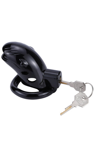 Cusca castitate pentru barbati din ABS, Negru, TOY510-1