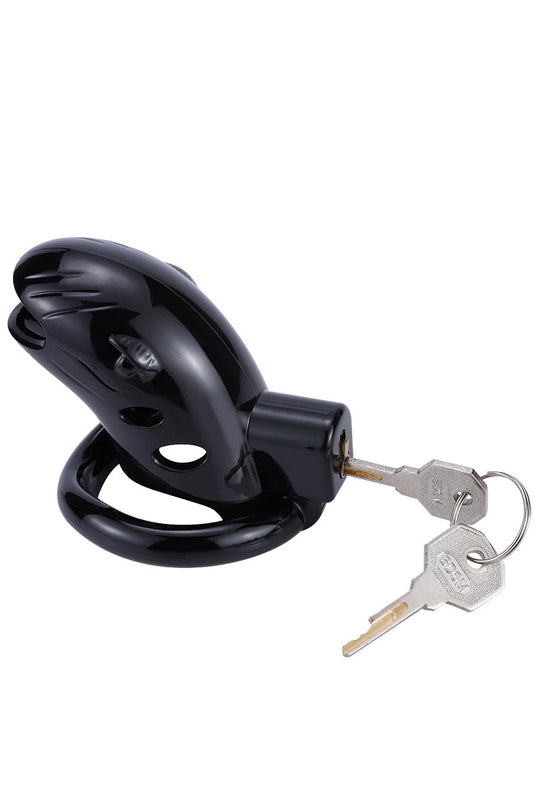 Cusca castitate pentru barbati din ABS, Negru, TOY510-1