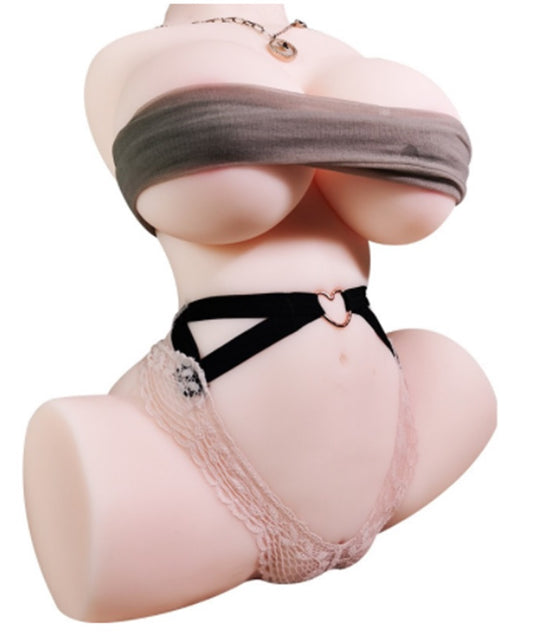 Masturbator tip torso pentru stimulare vaginala, Skin,  TOY569-1500