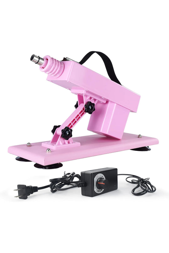 Masina de sex automata, Max Pleasure III, cu 1 dildo inclus, Roz, TOY600-5