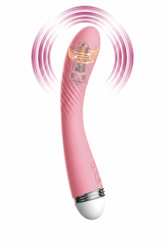 VibeGlow Elegance – Stimulare Anatomică și Relaxare Personalizată în Design Ergonomic, Roz,  TOY618-5
