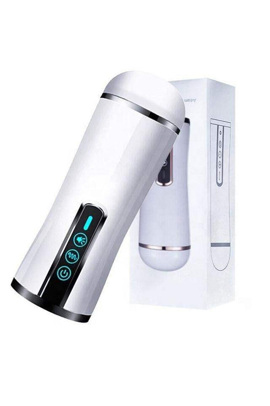 Orion Pro Cup – Masturbator Automat Premium cu Vibrații Intense și Design Ergonomic, Alb,  TOY620-2