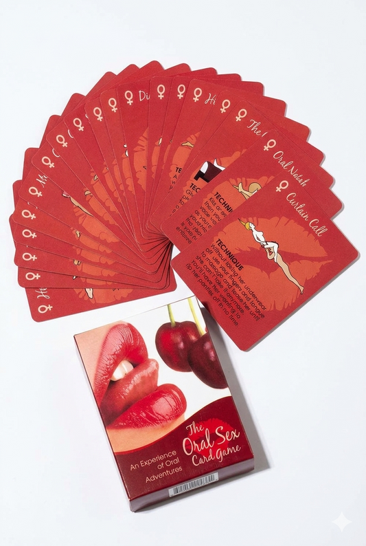 The Oral Sex Card Game – O Experiență de Aventuri pentru Cupluri,  TOY633-100
