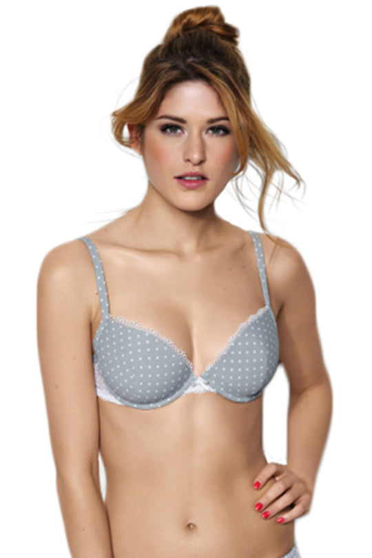 Sutien cu armatura burete si model cu buline Beautiful Day BDE10-1822