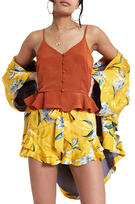 Top elegant accesorizat cu peplum in talie A589-19