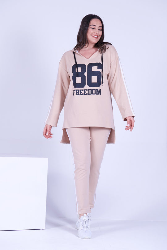 Compleu oversize din 2 piese A705-155