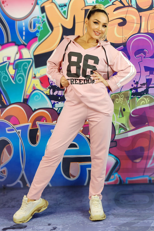 Compleu oversize din 2 piese A705RR-5112