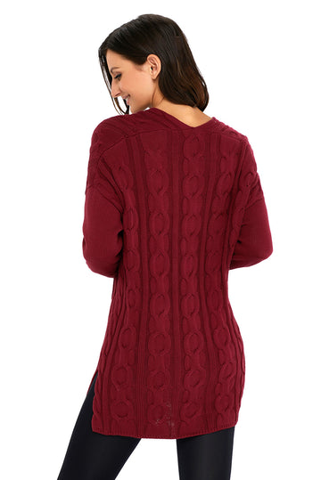 Pulover casual tricotat model oversize A748-81