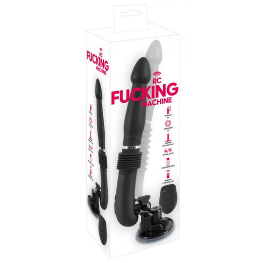 Vibrator negru cu funtie de THURUSTING si vibrare A840-1