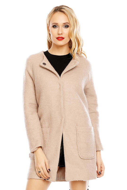 Trench cu maneca lunga si buzunare mari B438-155