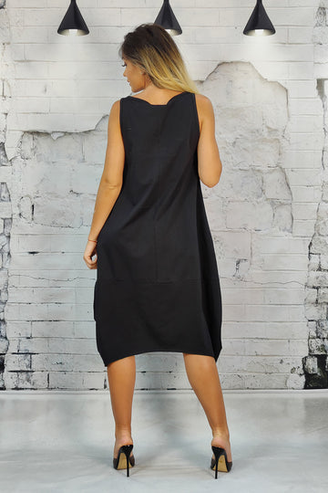 Rochie oversize asimetrica B692-1