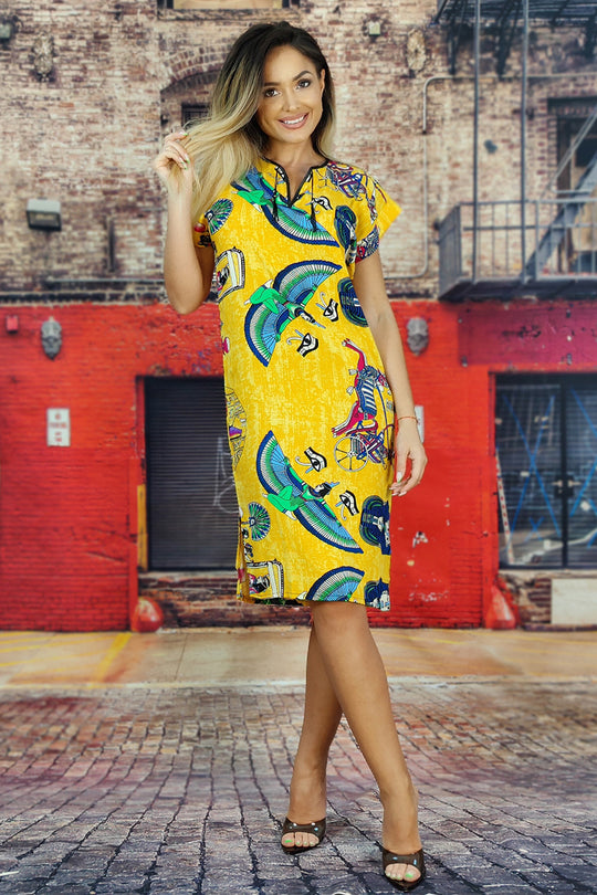 Rochie de plaja model egiptean B693-100