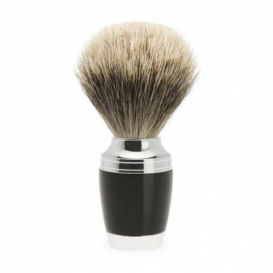 Pamatuf Fine Badger,cu par de bursuc, maner rasina premium - 281K76