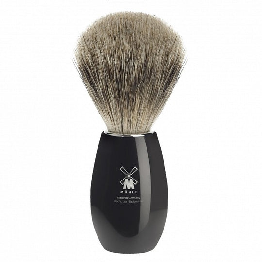 Pamatuf Fine Badger,cu par de bursuc, maner rasina premium - 281K856