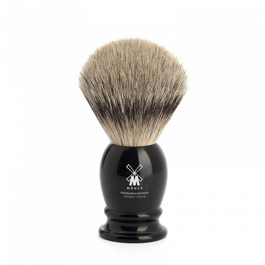 Pamatuf Silvertip Badger,cu par de bursuc, maner corn de bivol - 91 B 258