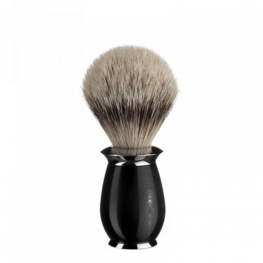 Pamatuf Silvertip Badger,cu par de bursuc, maner corn de bivol - 91B58