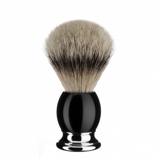 Pamatuf Silvertip Badger,cu par de bursuc, maner rasina premium - 93K44