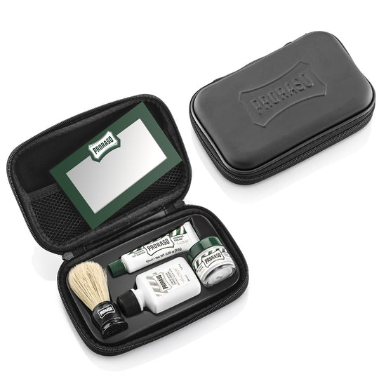 Set de barbierit Proraso Classic Shaving Travel Kit